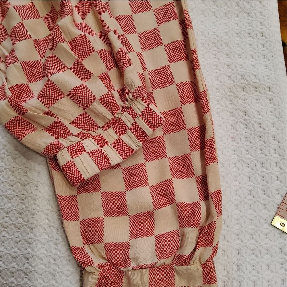 Jachs Girlfriend Checkered Jumpsuit Size S - Picture 7 of 12